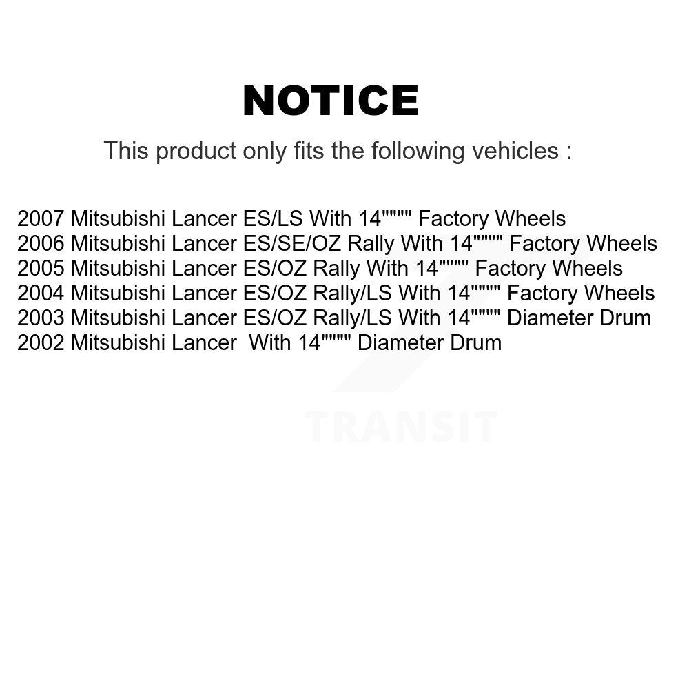 Brake Drum Kit-K8N-100701 - Kit.bestparts.ca