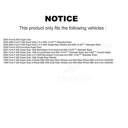 Disc Rotors and Semi-Metallic Brake Pads Kit-K8S-100124 - Kit.bestparts.ca