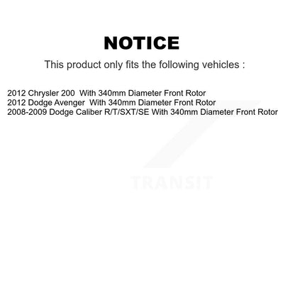 Disc Rotors and Semi-Metallic Brake Pads Kit-K8S-100238 - Kit.bestparts.ca