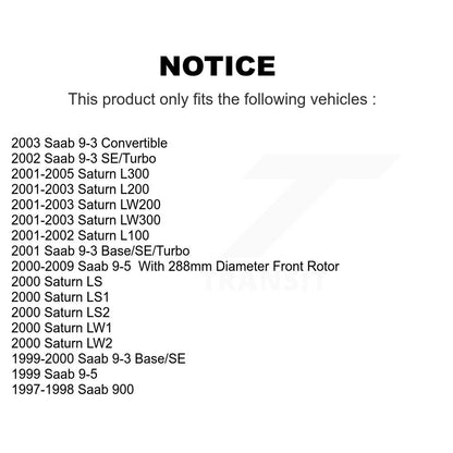 Disc Rotors and Semi-Metallic Brake Pads Kit-K8S-100326 - Kit.bestparts.ca
