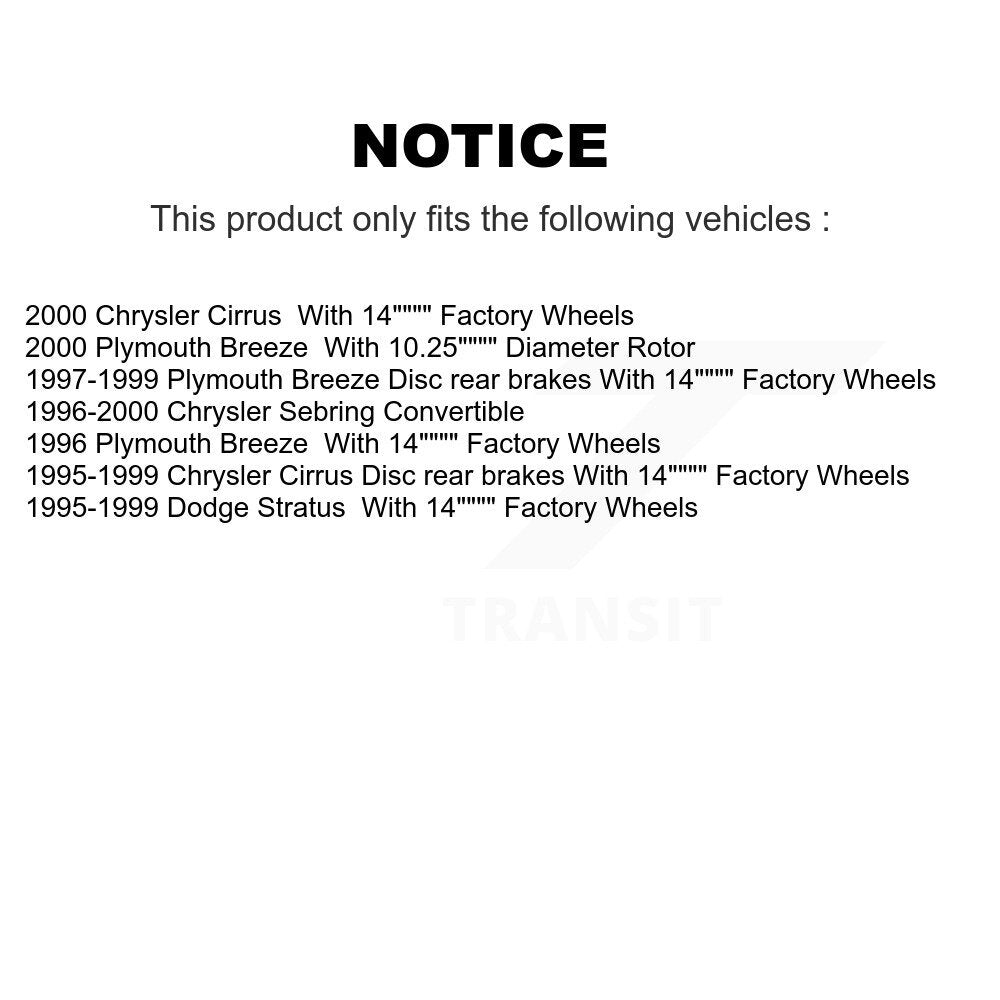 Disc Rotors and Semi-Metallic Brake Pads Kit-K8S-100955 - Kit.bestparts.ca Kit.bestparts.ca