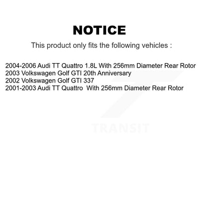 Disc Rotors and Semi-Metallic Brake Pads Kit-K8S-101145 - Kit.bestparts.ca
