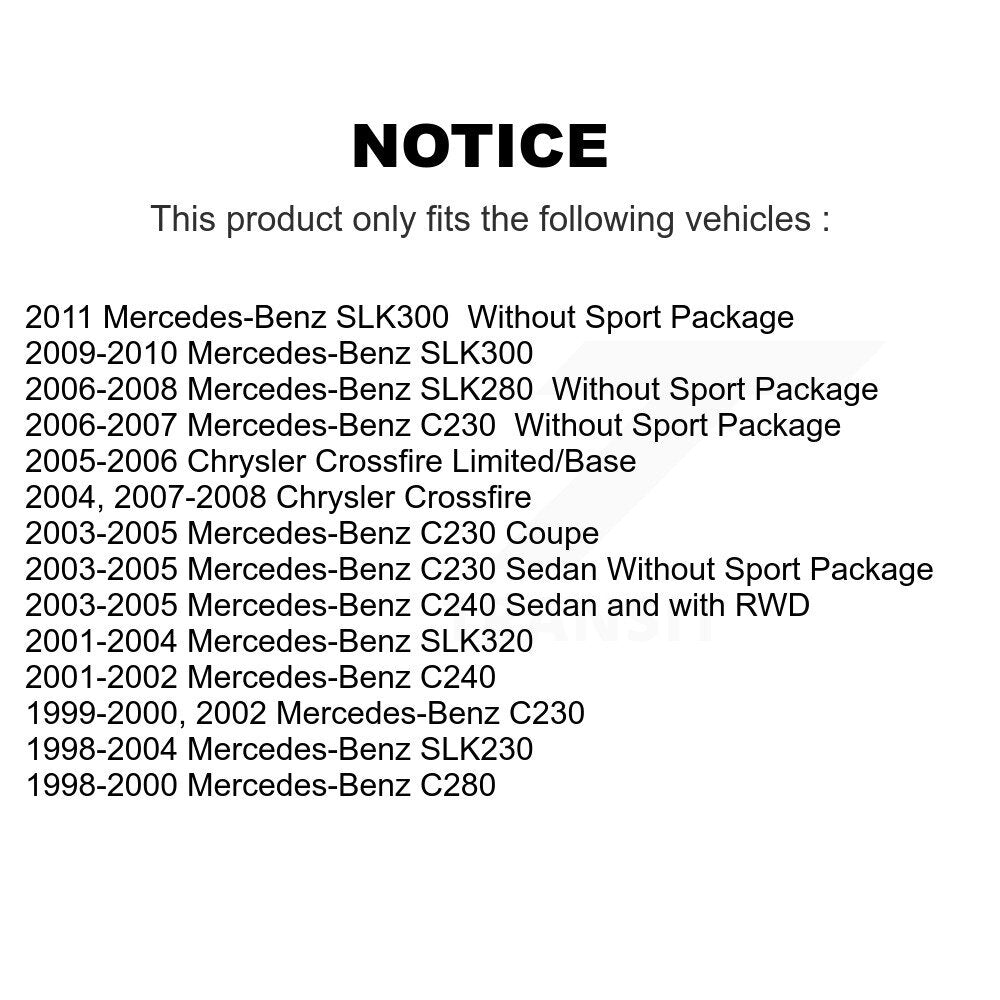 Disc Rotors and Semi-Metallic Brake Pads Kit-K8S-101730 - Kit.bestparts.ca