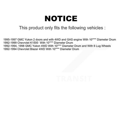Disc Rotors and Semi-Metallic Brake Pads Kit-K8S-102024 - Kit.bestparts.ca