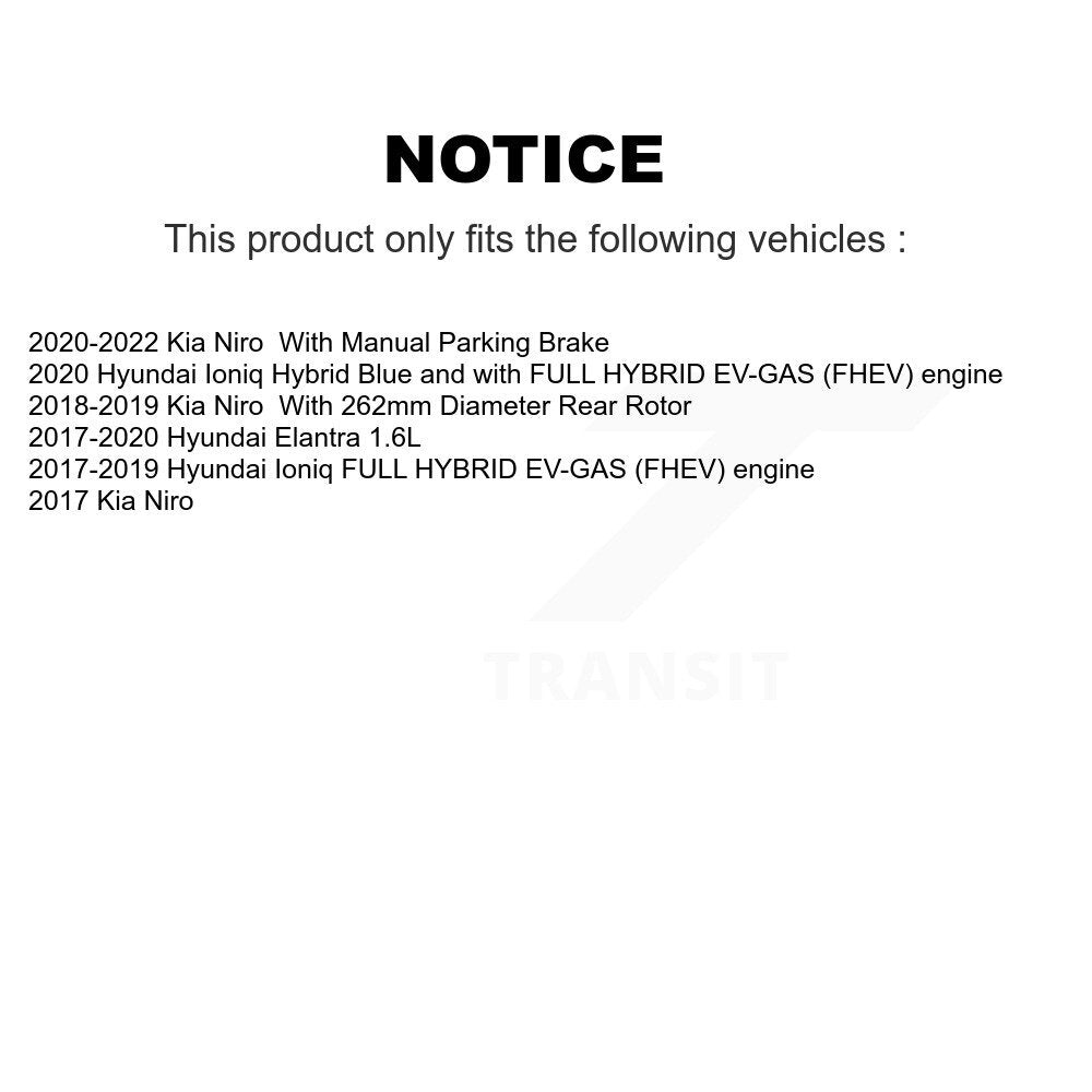 Disc Rotors and Semi-Metallic Brake Pads Kit-K8S-102825 - Kit.bestparts.ca
