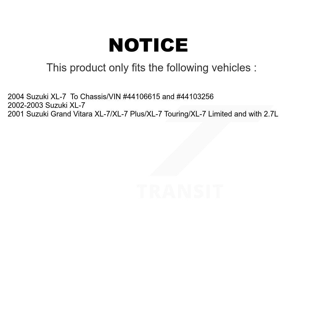 Disc Rotors and Semi-Metallic Brake Pads Kit-K8S-103386 - Kit.bestparts.ca Kit.bestparts.ca
