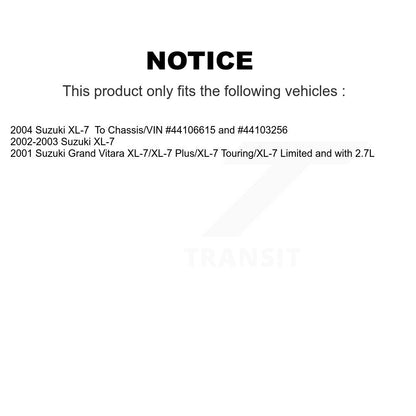 Disc Rotors and Semi-Metallic Brake Pads Kit-K8S-103386 - Kit.bestparts.ca