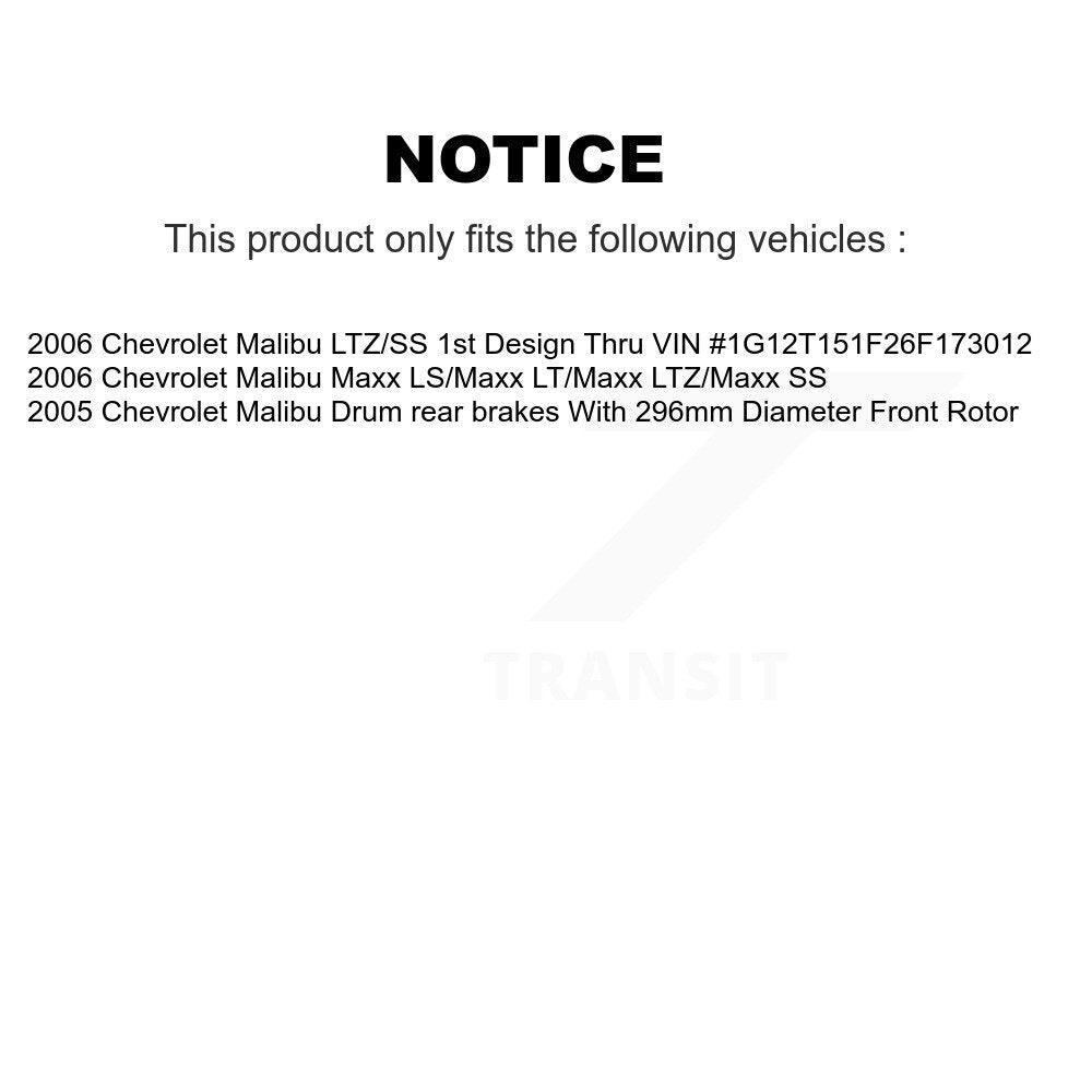 Disc Rotors and Semi-Metallic Brake Pads Kit-K8S-103615 - Kit.bestparts.ca