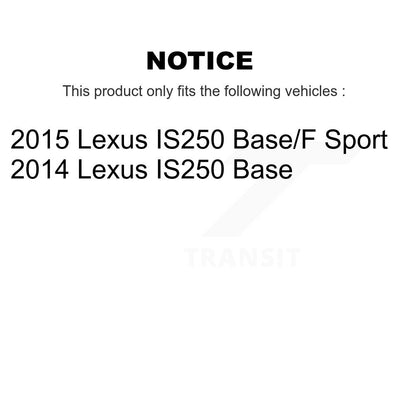 Disc Rotors and Semi-Metallic Brake Pads Kit-K8S-104657 - Kit.bestparts.ca