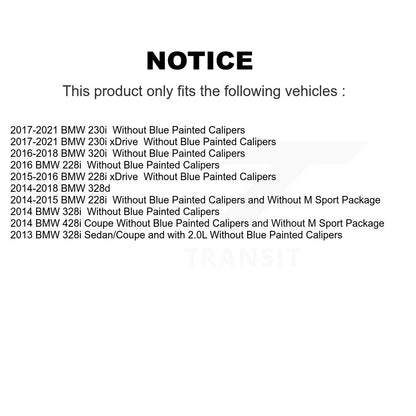 disc rotors and semi metallic brake pads-k8s-104684 - Kit.bestparts.ca