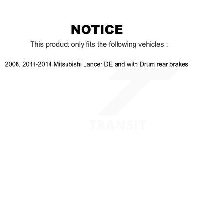 Disc Rotors and Semi-Metallic Brake Pads Kit-K8S-105147