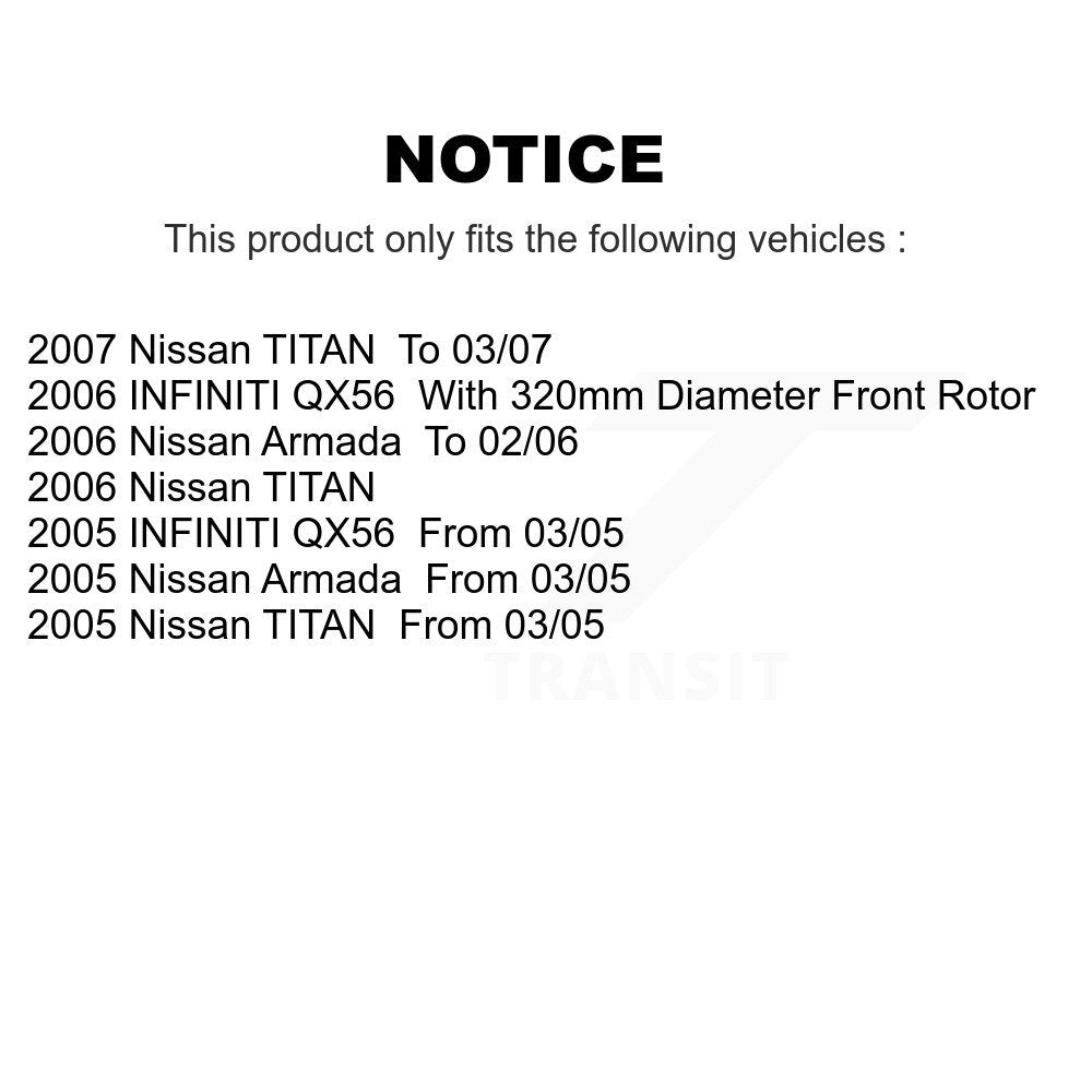 Disc Rotors and Ceramic Brake Pads Kit-K8T-100476 - Kit.bestparts.ca Kit.bestparts.ca
