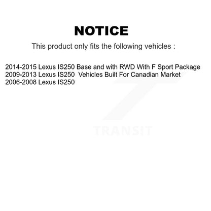 Disc Rotors and Ceramic Brake Pads Kit-K8T-100512 - Kit.bestparts.ca