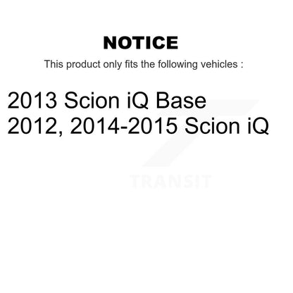 Disc Rotors and Ceramic Brake Pads Kit-K8T-100645 - Kit.bestparts.ca