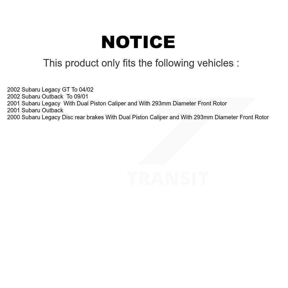 Disc Rotors and Ceramic Brake Pads Kit-K8T-101242 - Kit.bestparts.ca Kit.bestparts.ca