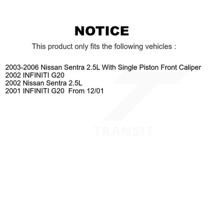 Disc Rotors and Ceramic Brake Pads Kit-K8T-101821 - Kit.bestparts.ca