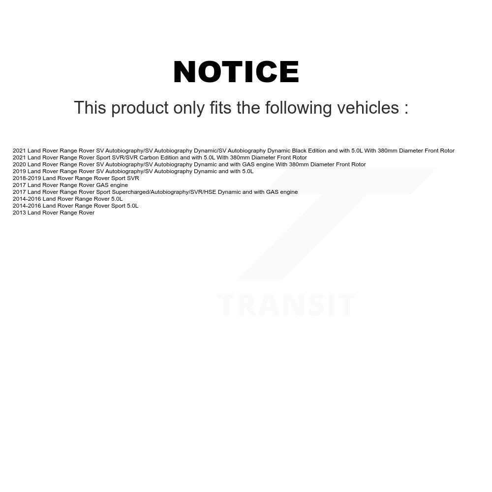 Disc Rotors and Ceramic Brake Pads Kit-K8T-103192 - Kit.bestparts.ca