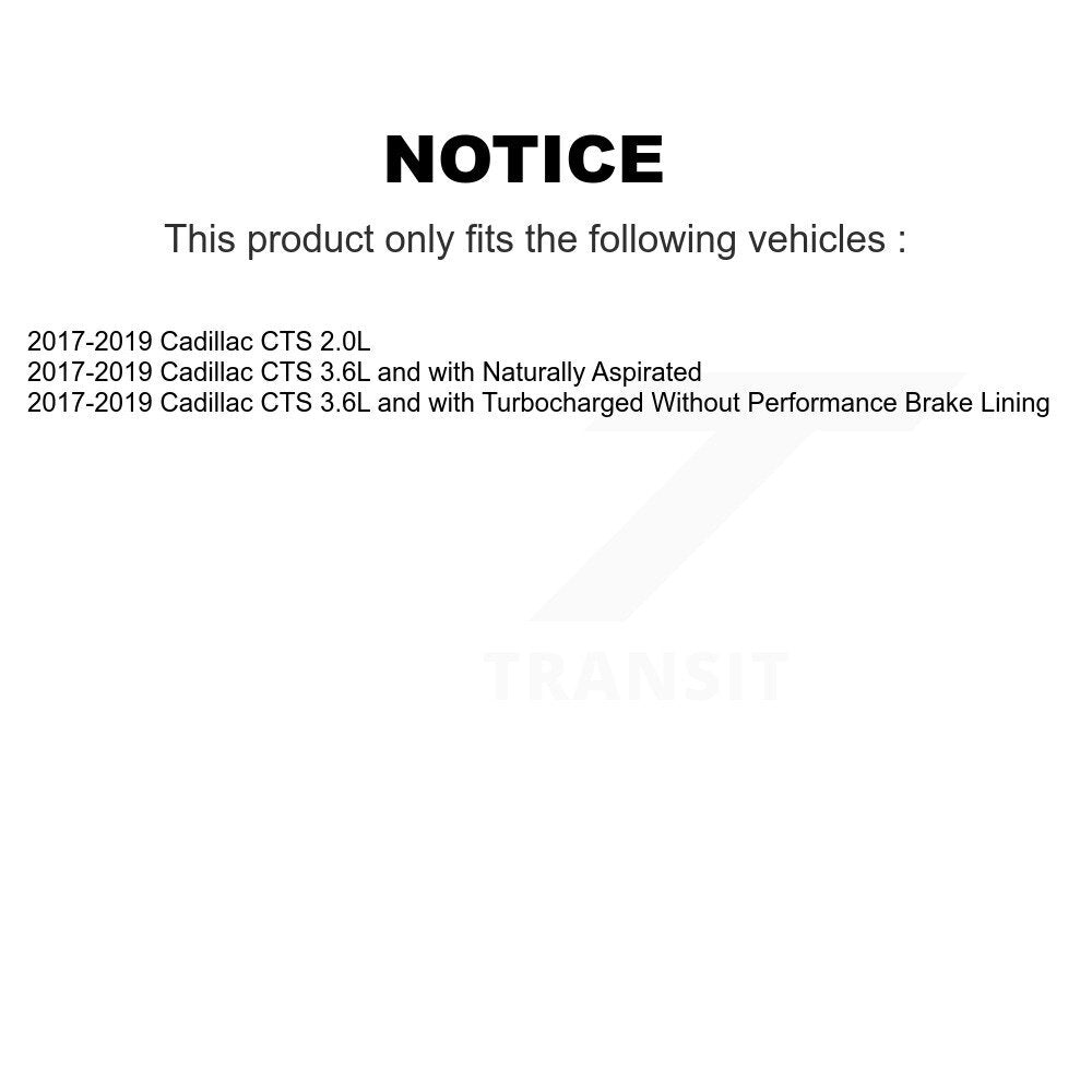 Disc Rotors and Ceramic Brake Pads Kit-K8T-103441 - Kit.bestparts.ca
