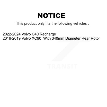 Disc Rotors and Ceramic Brake Pads Kit-K8T-103925 - Kit.bestparts.ca