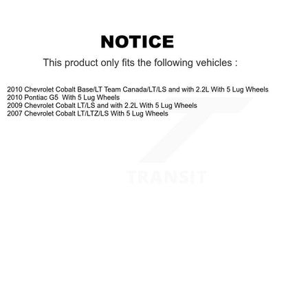 Wheel Bearing Hub Assembly Kit-KBB-121237 - Kit.bestparts.ca