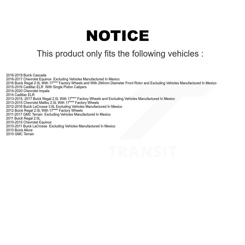 Disc Brake Caliper Kit-KBC-100159 - Kit.bestparts.ca
