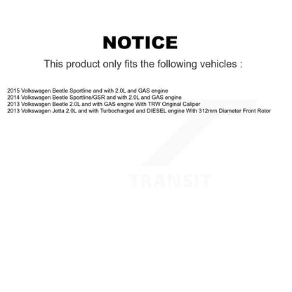 Disc Brake Caliper Kit-KBC-100459 - Kit.bestparts.ca