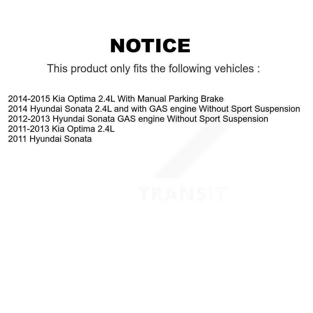 Disc Brake Caliper Kit-KBC-100573 - Kit.bestparts.ca