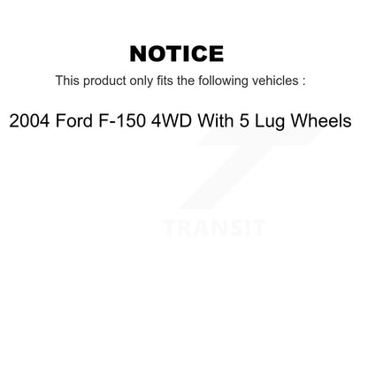 Disc Rotors and Brake Pads Kit-KC8-100027P - Kit.bestparts.ca