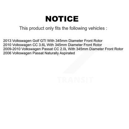 Disc Rotors and Brake Pads Kit-KC8-100053C - Kit.bestparts.ca