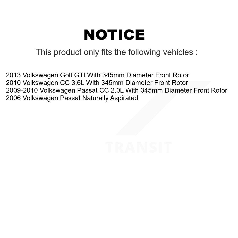 Disc Rotors and Brake Pads Kit-KC8-100053P - Kit.bestparts.ca