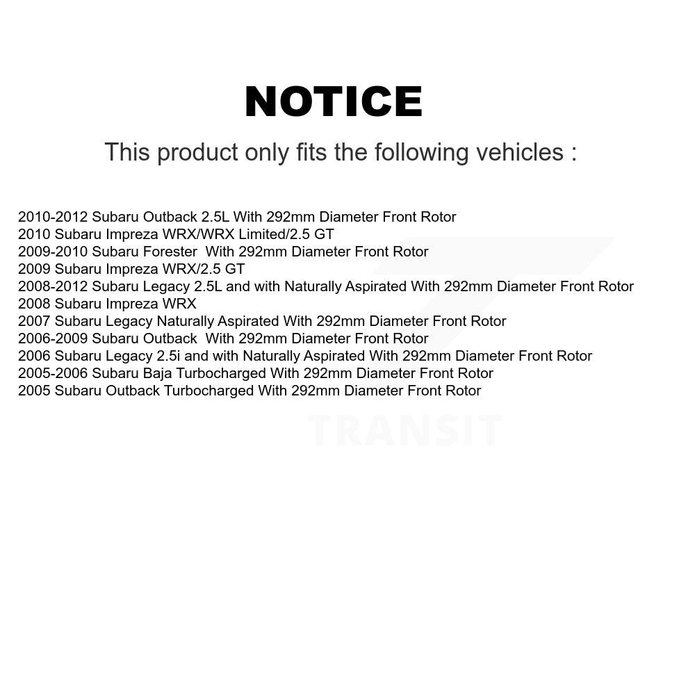 Disc Rotors and Brake Pads Kit-KC8-100105C - Kit.bestparts.ca Kit.bestparts.ca