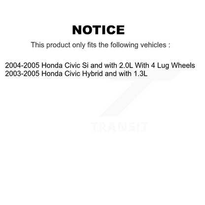 Disc Rotors and Brake Pads Kit-KC8-100121C - Kit.bestparts.ca
