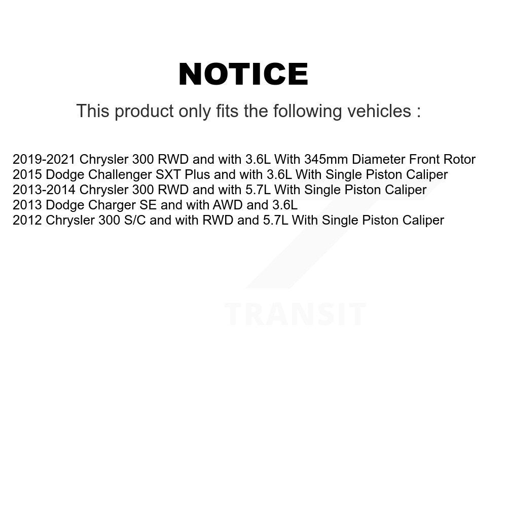 Disc Rotors and Brake Pads Kit-KC8-100216N - Kit.bestparts.ca