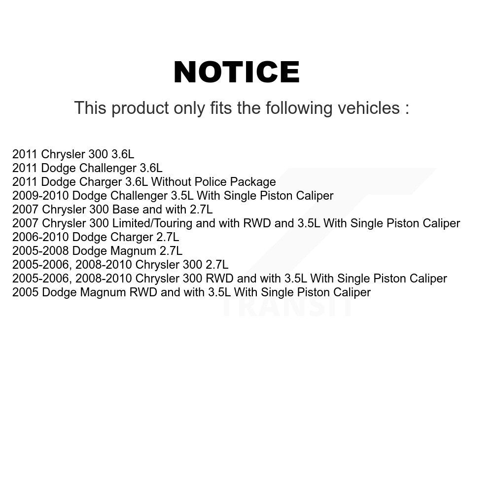 Disc Rotors and Brake Pads Kit-KC8-100236N - Kit.bestparts.ca