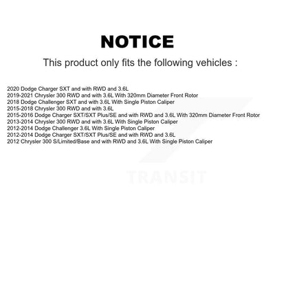 Disc Rotors and Brake Pads Kit-KC8-100367T - Kit.bestparts.ca
