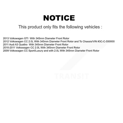 Disc Rotors and Brake Pads Kit-KC8-100391N - Kit.bestparts.ca