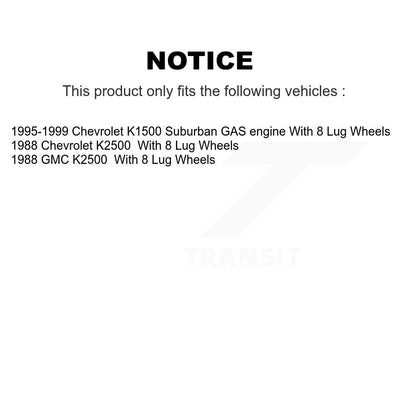 Disc Rotors and Brake Pads Kit-KC8-100525N - Kit.bestparts.ca