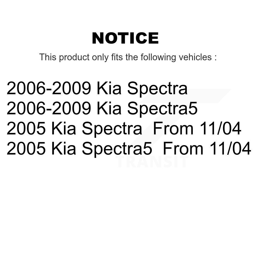 Disc Rotors and Brake Pads Kit-KC8-100641C - Kit.bestparts.ca