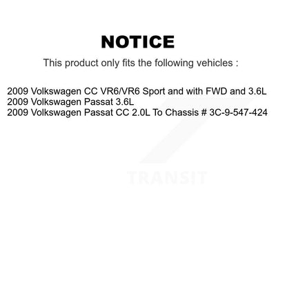 Disc Rotors and Brake Pads Kit-KC8-100763N - Kit.bestparts.ca