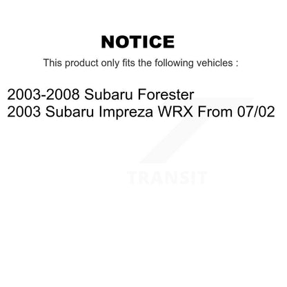 Disc Rotors and Brake Pads Kit-KC8-101672N - Kit.bestparts.ca