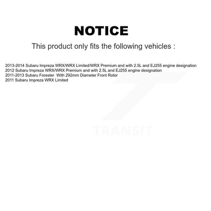 Disc Rotors and Brake Pads Kit-KC8-102227N - Kit.bestparts.ca