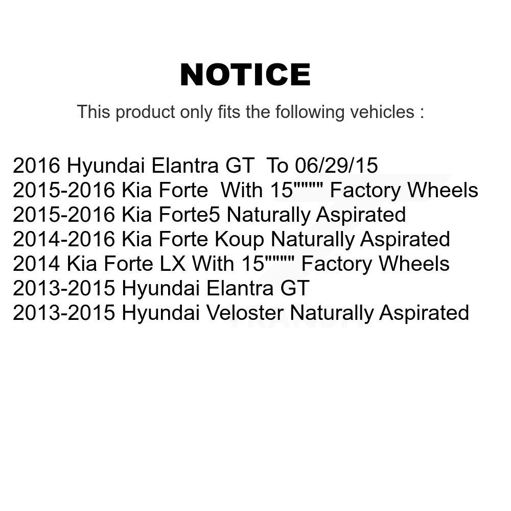 Disc Rotors and Brake Pads Kit-KCD-100013S - Kit.bestparts.ca