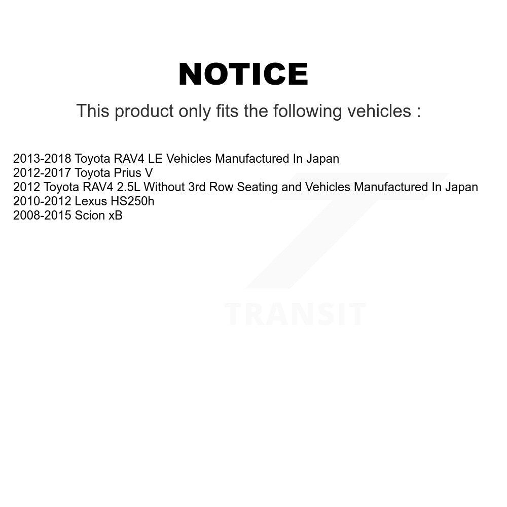 Disc Rotors and Brake Pads Kit-KCD-100018N - Kit.bestparts.ca
