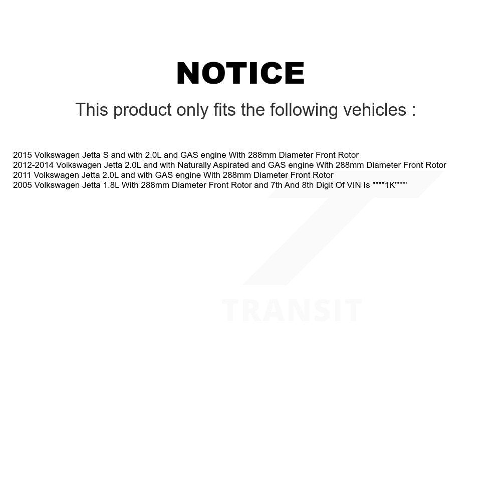 Disc Rotors and Brake Pads Kit-KCD-100057T - Kit.bestparts.ca Kit.bestparts.ca