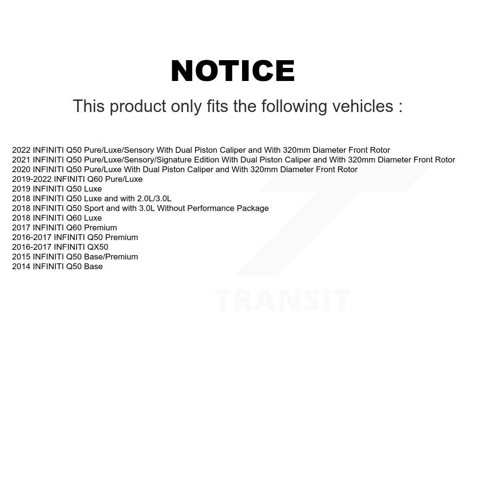 Disc Rotors and Brake Pads Kit-KCD-100075P - Kit.bestparts.ca Kit.bestparts.ca