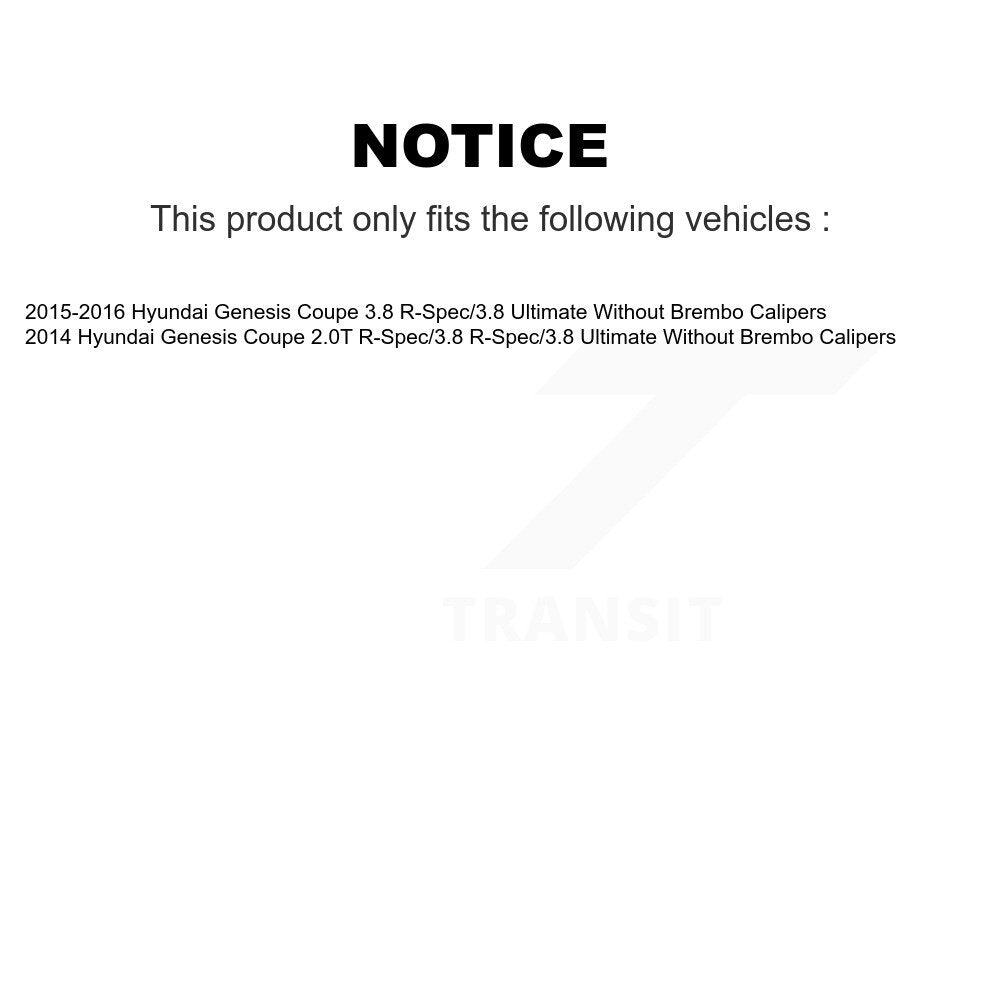 Disc Rotors and Brake Pads Kit-KCD-100077T - Kit.bestparts.ca Kit.bestparts.ca