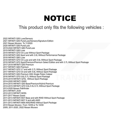 Disc Rotors and Brake Pads Kit-KCD-100575C - Kit.bestparts.ca