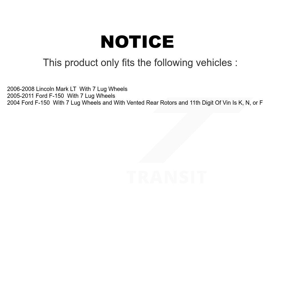Disc Rotors and Brake Pads Kit-KCD-100585T - Kit.bestparts.ca Kit.bestparts.ca