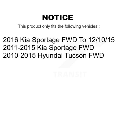 Disc Rotors and Brake Pads Kit-KCD-100591C - Kit.bestparts.ca