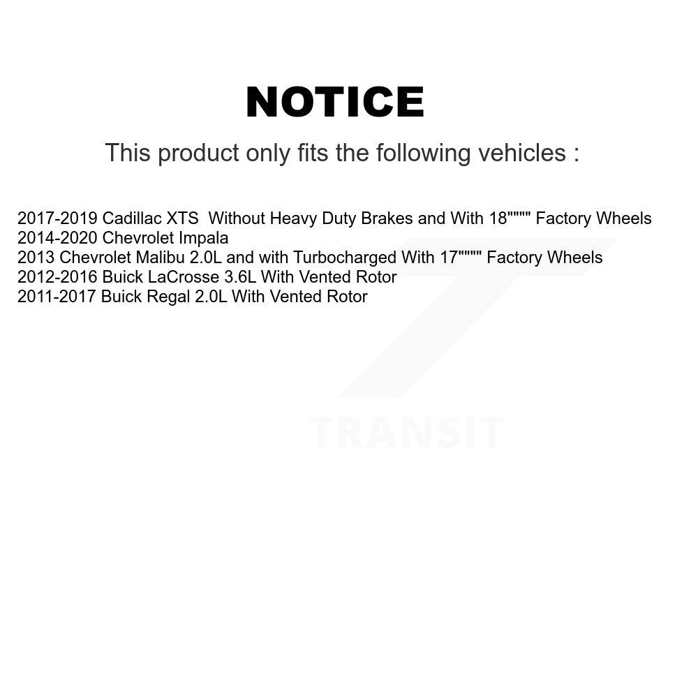 Disc Rotors and Brake Pads Kit-KCD-101450N - Kit.bestparts.ca